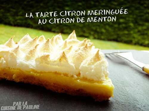 Tarte citron meringuée