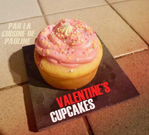 Valentine’s cupcakes