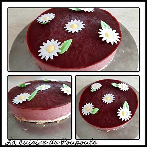 Bavarois aux framboise