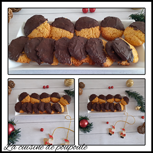 Biscuits à la polenta, à l’orange et aux épices de Noël