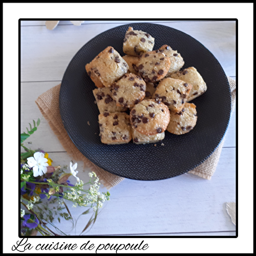 Bouchées au pépites de chocolat