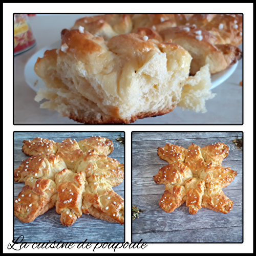 Brioche flocon au thermomix ou Kitchenaid