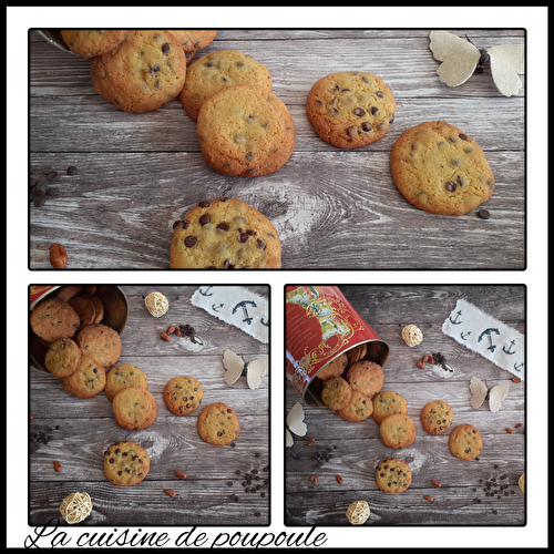 Cookies à la noix de coco au pépite de chocolat