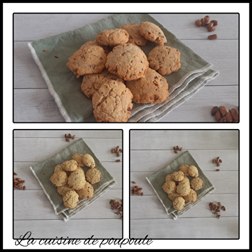 Cookies au comté et à la noisette