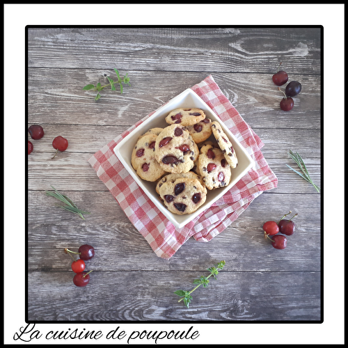 Cookies aux cerises