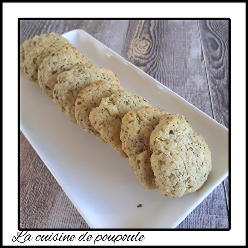 Cookies salés au pesto