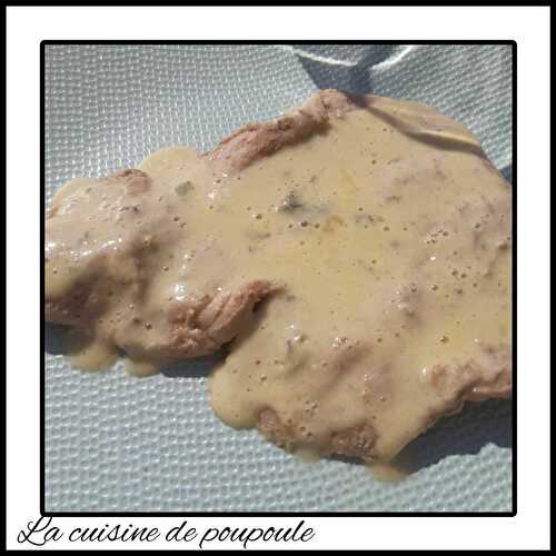 Escalopes de veau Roquefort paprika
