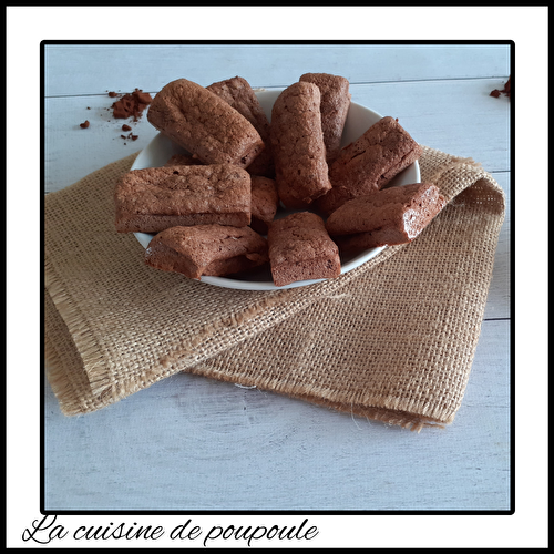 Financiers tout choco