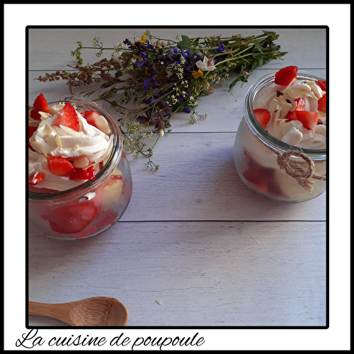 Fraises melba