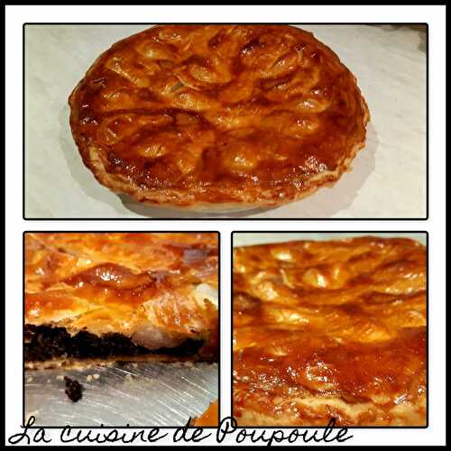 Galette des rois poire chocolat