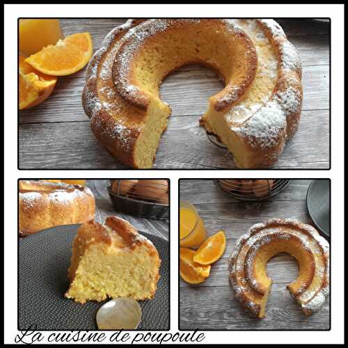 Gâteau à l’orange et au blanc d’œuf