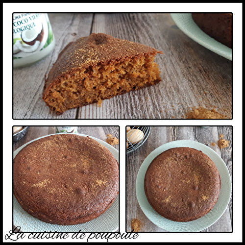 Gâteau au sucre de fleur de coco