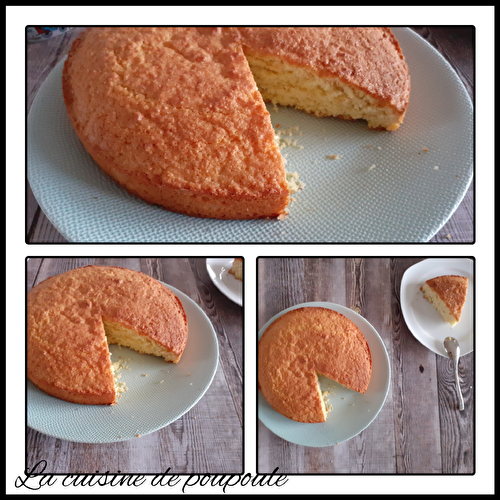 Gâteau fondant à la noix de coco