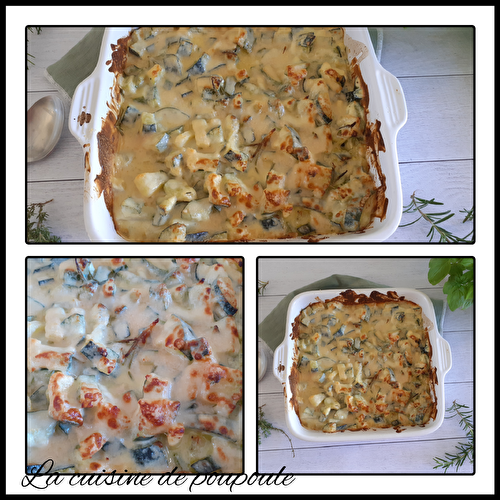 Gratin de courgette à l’Italienne au thermomix