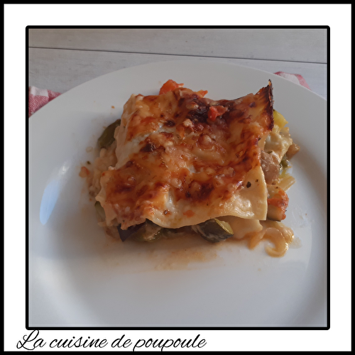 Lasagne végétariennes à la ratatouille