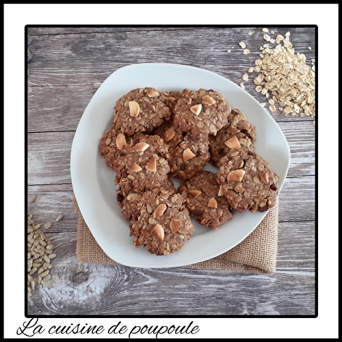 Les cookies chocolat et tournesol d’Augustin