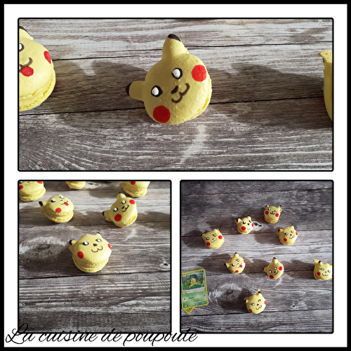 Macarons Pikachu