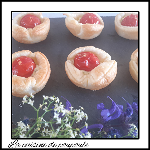 Mini tartelettes Boursin et tomates cerises