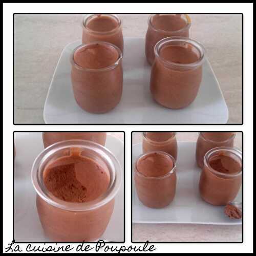 Mousse au chocolat et caramel au beurre salé