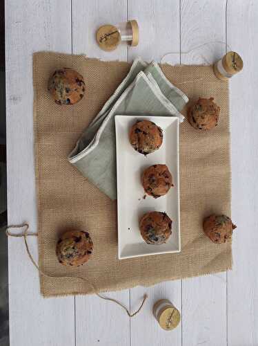 Muffins aux myrtilles