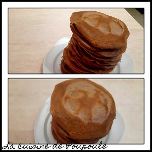 Pancake au chocolat