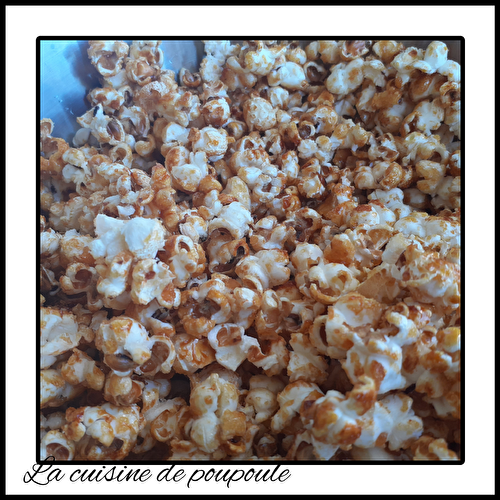 Pop corn caramélisé