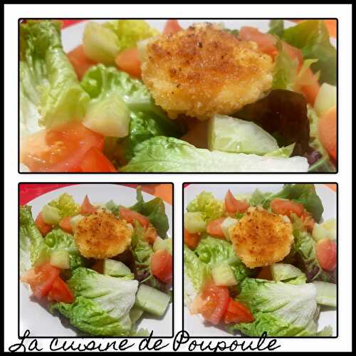 Salade croustillante au Babybel