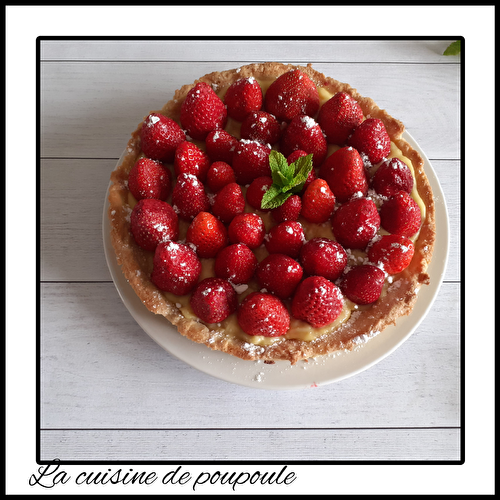 Tarte aux fraises facile