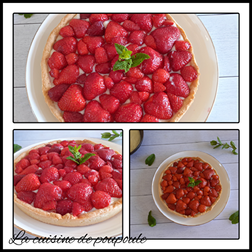 Tarte aux fraises