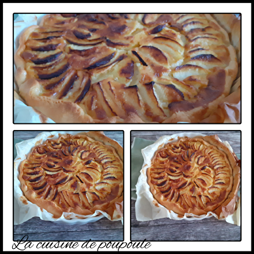 Tarte Normande au thermomix ou sans