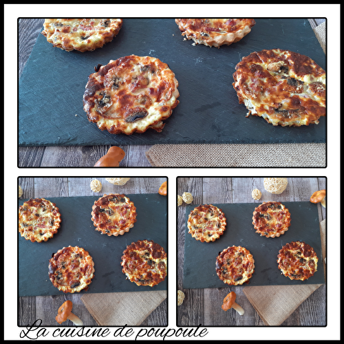 Tartelettes aux champignons