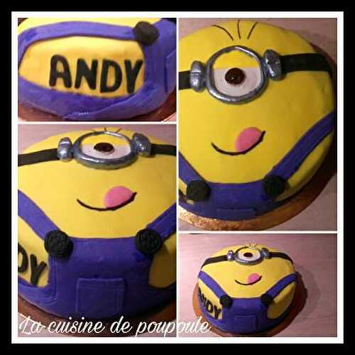 Tuto gâteau minion