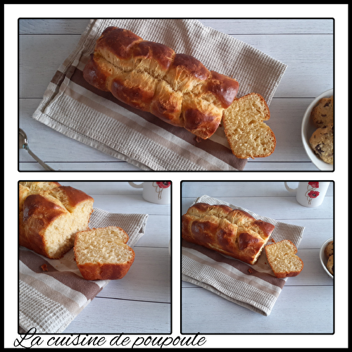 Une brioche de boulanger