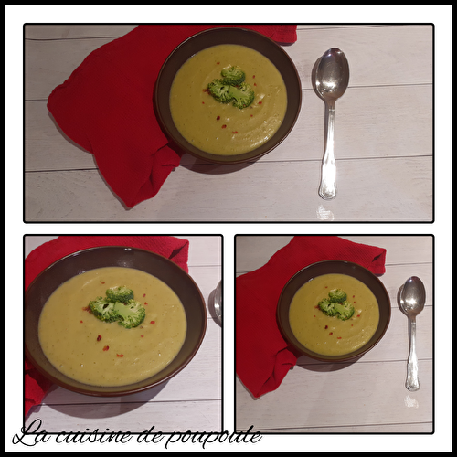 Velouté de brocoli à la Brebis