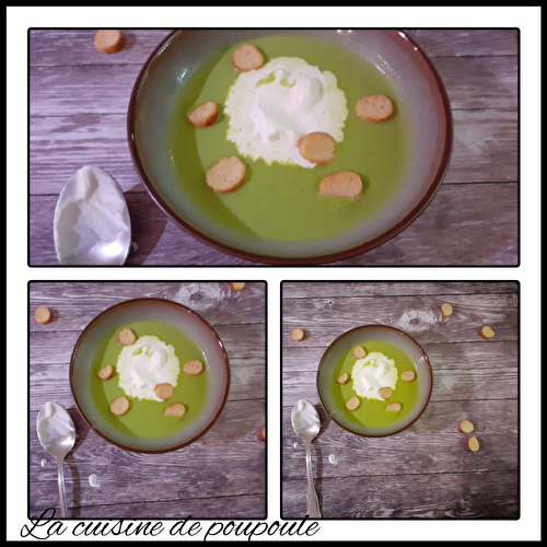 Velouté de petits pois