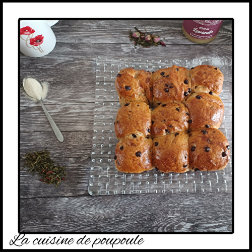 Brioche danoise aux pépites de chocolat