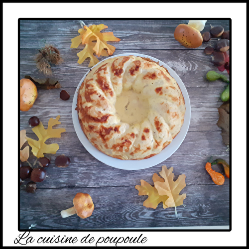 Couronne de chou fleur au fromage