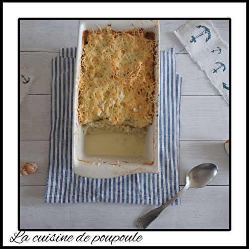 Gratin de chou fleur marin