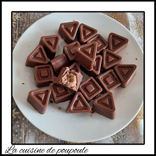 Chocolats fourrés au Cara Crakine