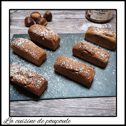 Moelleux à la crème de marrons