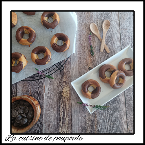 Gâteaux- Donuts bicolores