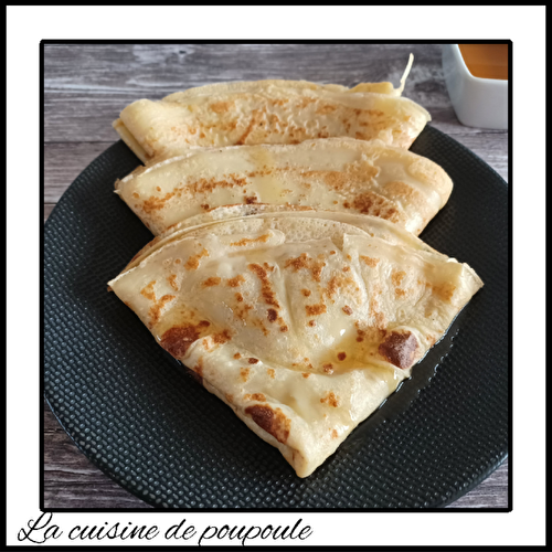 Crêpes au miel de Cyril Lignac