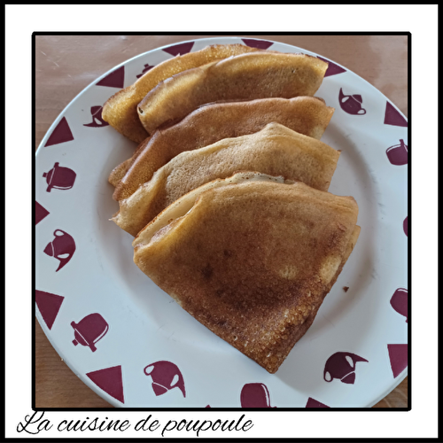 Crêpes de Christophe Michalak