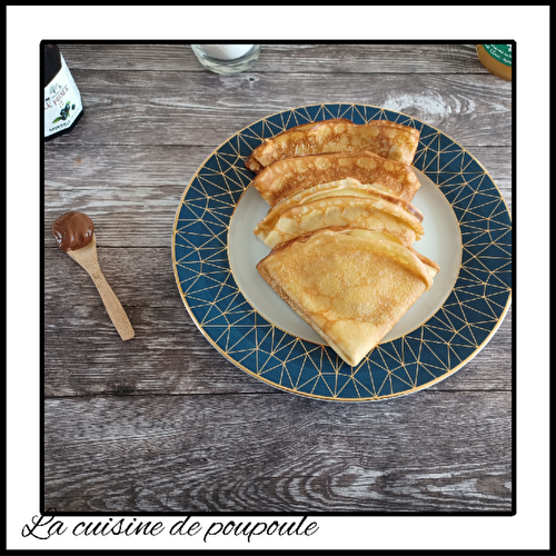 Crêpes à la poudre d’amande