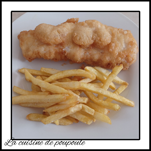 Cabillaud façon fish & chips