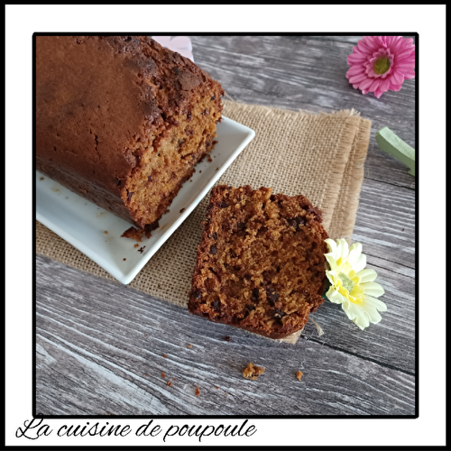 Cake moelleux aux jaunes d’œufs et pépites de chocolat