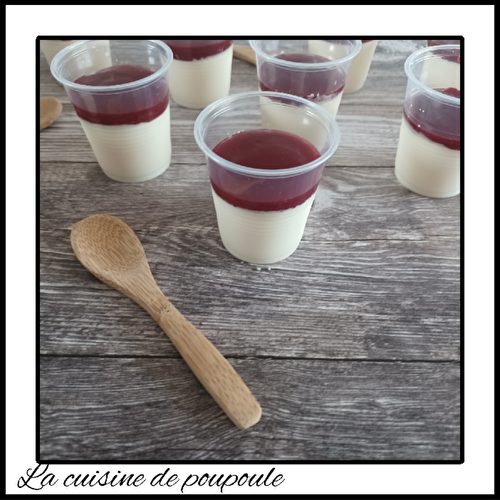 Panna cotta aux cerises