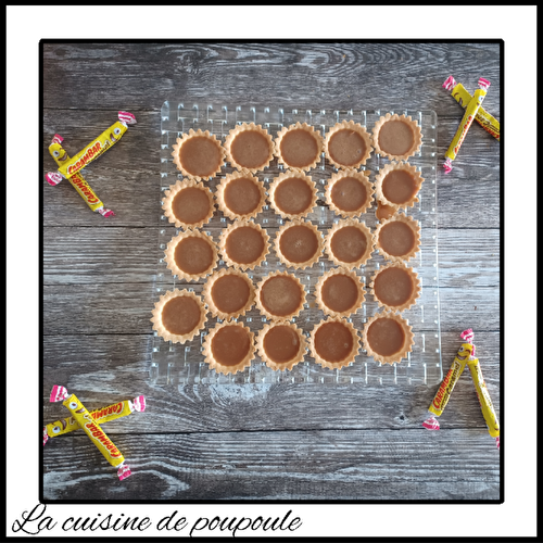 Mini tartelettes aux Carambars