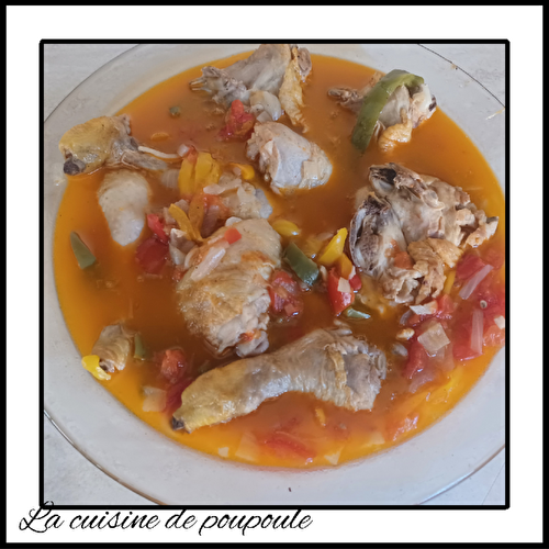 Poulet basquaise au cookéo