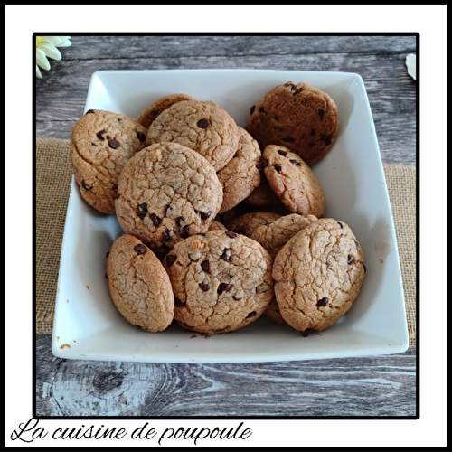 Cookies à la pâte de spéculoos